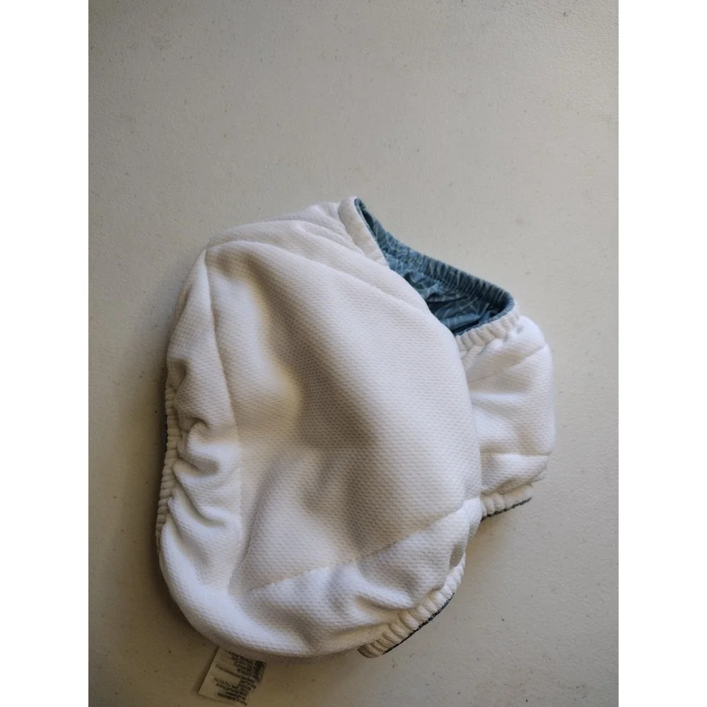 Green Sprouts Reusable Swim Diaper Blue Wave‎ Print 12 Months 18-22 lbs